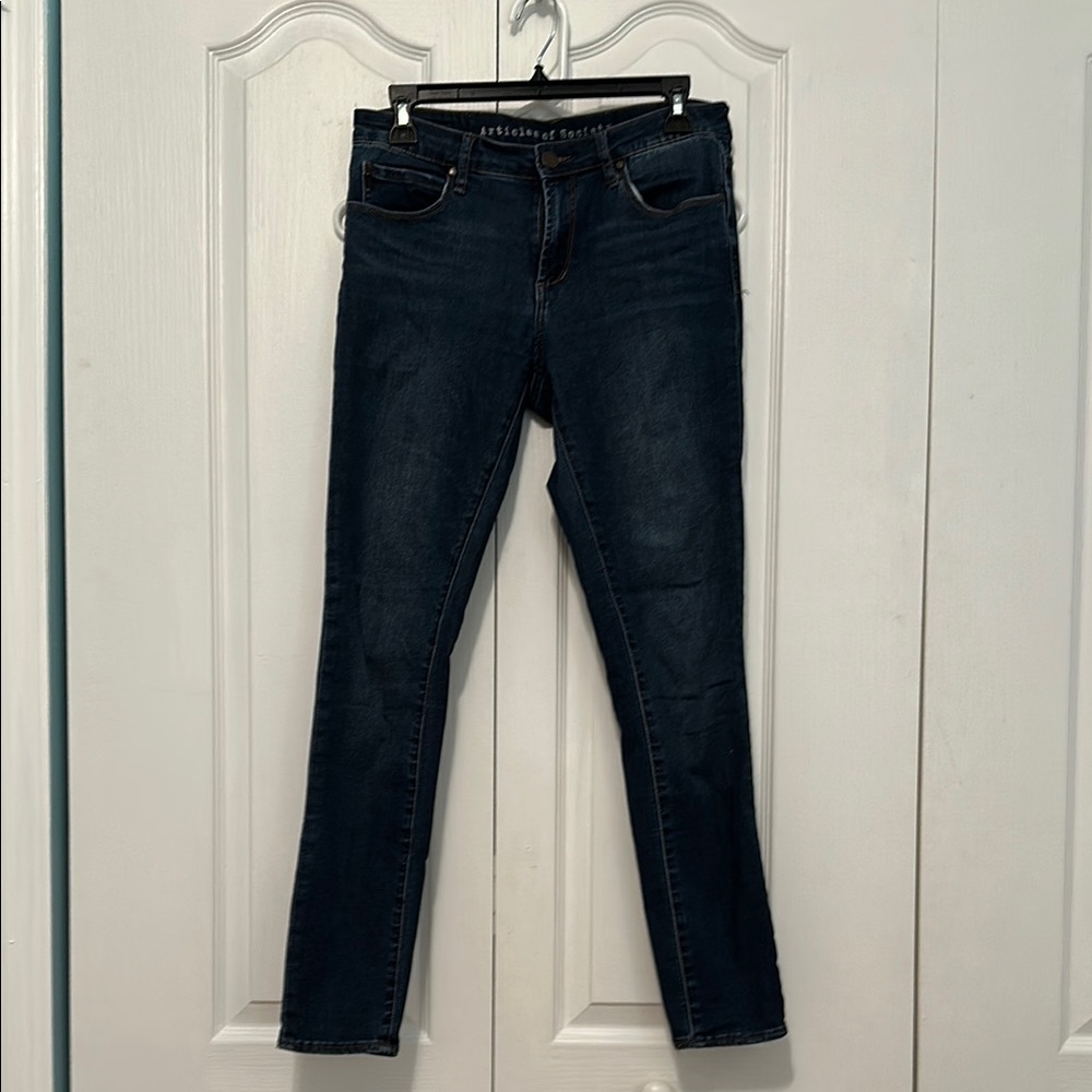 Articles Of Society Dark Indigo Skinny Jeans